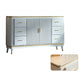 Sideboard in stile glam Sideboard da pranzo in legno con porte per soggiorno