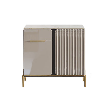 Stone contemporanea sala da pranzo sideboidali regolabili.