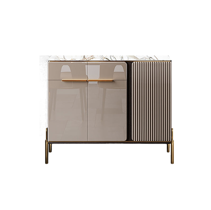 Stone contemporanea sala da pranzo sideboidali regolabili.