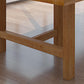 Table de réunion en bois massif en pin Bureau de bureau rectangle de style moderne