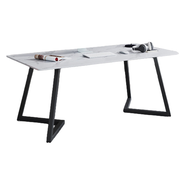 Mesa de oficina de rectángulo escritorio de trabajo industrial con base seld