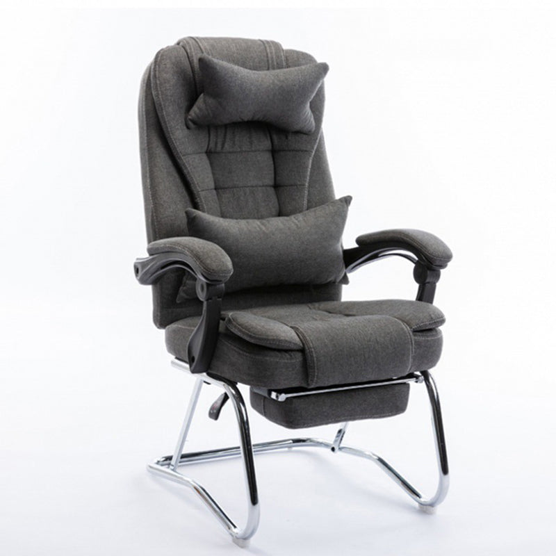 Moderne taakstoel met gevoerde wapenstoel met hoge rugleuning