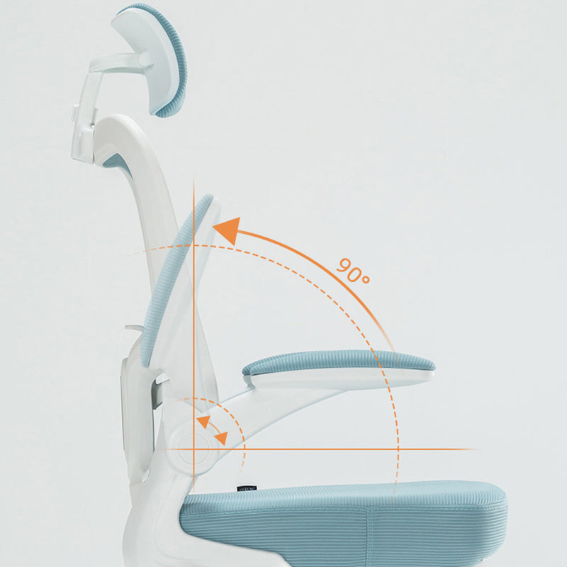 Zeitgenössischer Plastikarmarmstuhlhöhehöhenhöhe-verstellbarer Bürostuhl