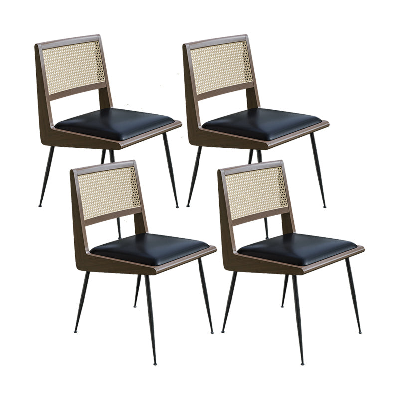 Sedia conferenza sedile in pelle sedia a metà schiena contemporanea