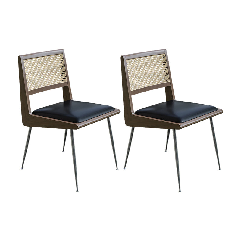 Sedia conferenza sedile in pelle sedia a metà schiena contemporanea