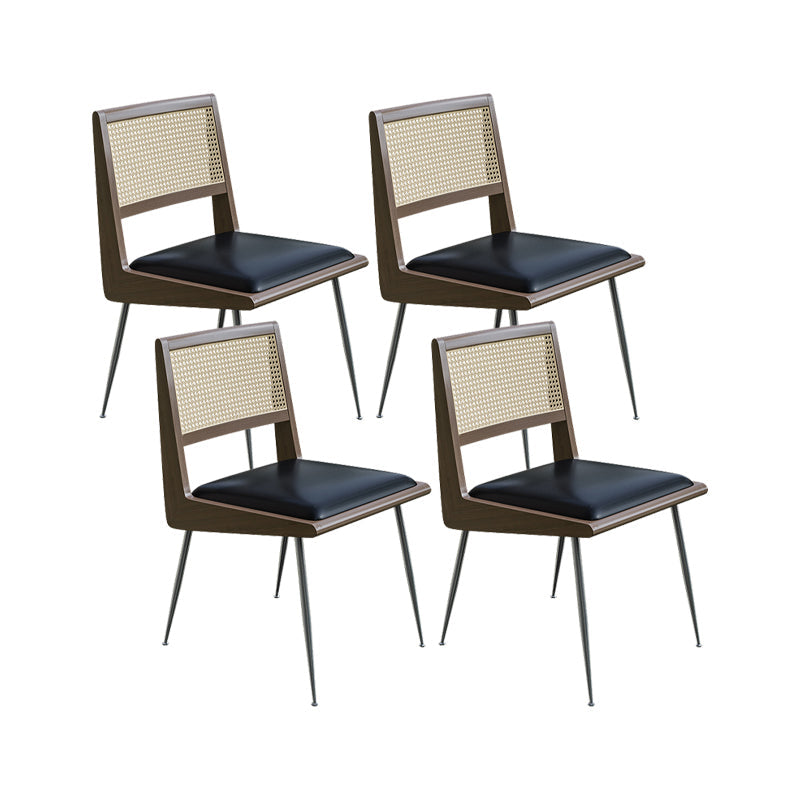 Sedia conferenza sedile in pelle sedia a metà schiena contemporanea