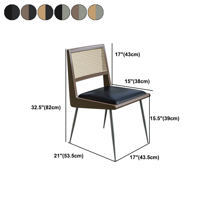 Sedia conferenza sedile in pelle sedia a metà schiena contemporanea