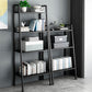 Modern Style Ladder Bookshelf Open Back Metal Bookcase for Home Clearhalo 'Bookcases' 'furn' 'furn_bookcases' 'Furniture' 'Office Furniture' 5202950