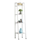 Modern Style Ladder Bookshelf Open Back Metal Bookcase for Home 14"L x 14"W x 58"H White Clearhalo 'Bookcases' 'furn' 'furn_bookcases' 'Furniture' 'Office Furniture' 5202965