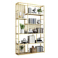 78.74"H Bookcase Contemporary Style Open Back Bookshelf for Home Office