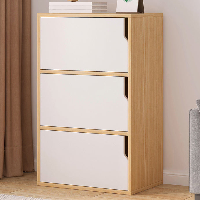 Engineered Wood Shelf Bookcase With Cabinets Rectangular Bookshelf Clearhalo 'Bookcases' 'furn' 'furn_bookcases' 'Furniture' 'Office Furniture' 5203033