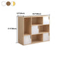 Engineered Wood Shelf Bookcase With Cabinets Rectangular Bookshelf Clearhalo 'Bookcases' 'furn' 'furn_bookcases' 'Furniture' 'Office Furniture' 5203060