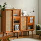 14.57"W Bookshelf Contemporary Style Solid Wood Bookcase for Home Office