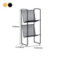 11.42"W Bookshelf Contemporary Style Bookcase for Study Room and Office