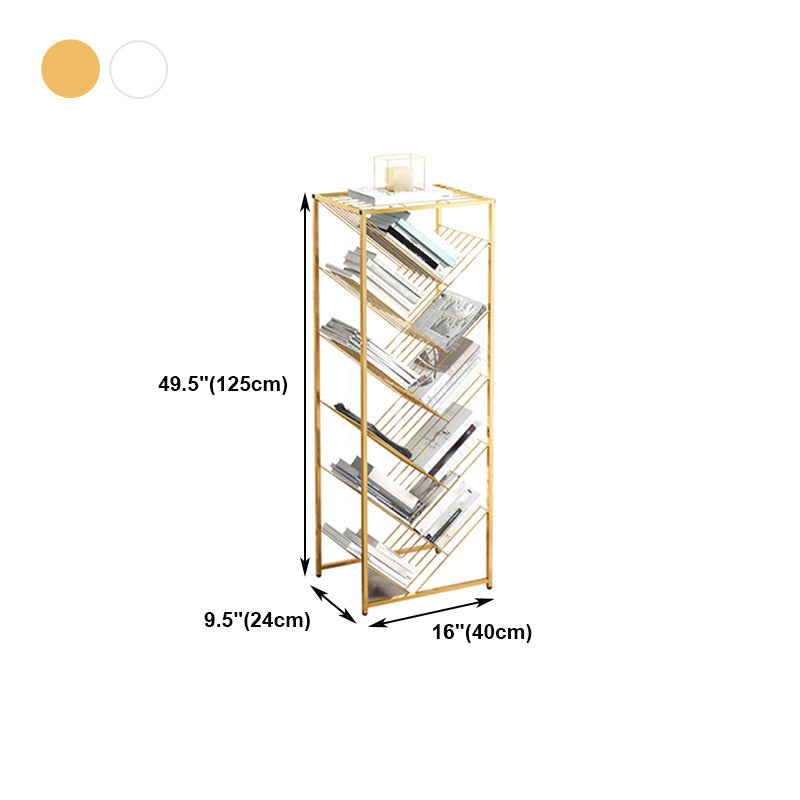 9.45 "W boekenplank hedendaagse stijl boekenkast voor studieruimte en kantoor
