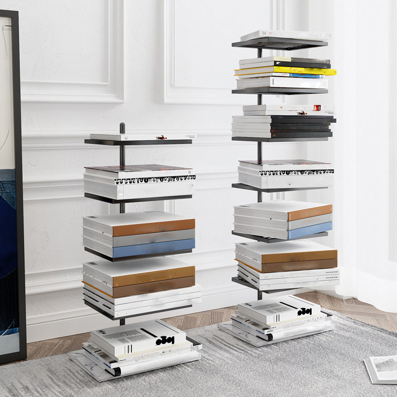 Hedendaagse stijl boekenplank onzichtbare open back boekenkast voor studieruimte en kantoor