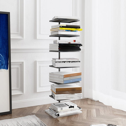 Hedendaagse stijl boekenplank onzichtbare open back boekenkast voor studieruimte en kantoor