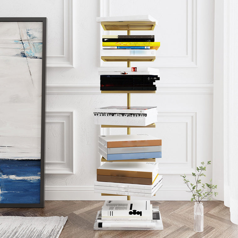 Hedendaagse stijl boekenplank onzichtbare open back boekenkast voor studieruimte en kantoor