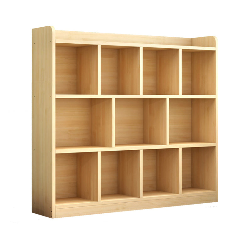 Solid Wood Bookshelf Contemporary Style Natural Bookcase for Study Room Office Clearhalo 'Bookcases' 'furn' 'furn_bookcases' 'Furniture' 'Office Furniture' 5203197