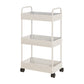 Moderno libreria etagere aperta scaffale in metallo scaffale in plastica scaffale con ruote di caster