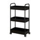 Moderno libreria etagere aperta scaffale in metallo scaffale in plastica scaffale con ruote di caster