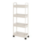 Moderno libreria etagere aperta scaffale in metallo scaffale in plastica scaffale con ruote di caster