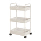 Moderno libreria etagere aperta scaffale in metallo scaffale in plastica scaffale con ruote di caster