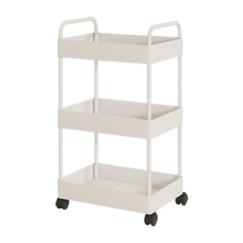 Moderno libreria etagere aperta scaffale in metallo scaffale in plastica scaffale con ruote di caster