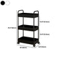 Moderno libreria etagere aperta scaffale in metallo scaffale in plastica scaffale con ruote di caster