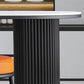 Nordic Simple Bar Table Stone Top Free Form Top Bistro Table for Restaurant Clearhalo 'Bar Furniture' 'Bar Tables' 'bar_tables' 'furn' 'furn_bar_tables' 'Furniture' 'Kitchen & Dining Furniture' 5207027