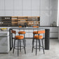Nordic Simple Bar Table Stone Top Free Form Top Bistro Table for Restaurant Clearhalo 'Bar Furniture' 'Bar Tables' 'bar_tables' 'furn' 'furn_bar_tables' 'Furniture' 'Kitchen & Dining Furniture' 5207031