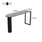 Nordic Simple Bar Table Stone Top Free Form Top Bistro Table for Restaurant Clearhalo 'Bar Furniture' 'Bar Tables' 'bar_tables' 'furn' 'furn_bar_tables' 'Furniture' 'Kitchen & Dining Furniture' 5207036