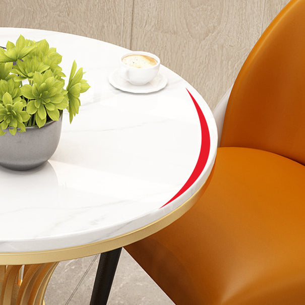 Glam Style Sintered Stone Dining Set 1/2/4/5 Pieces Dining Set