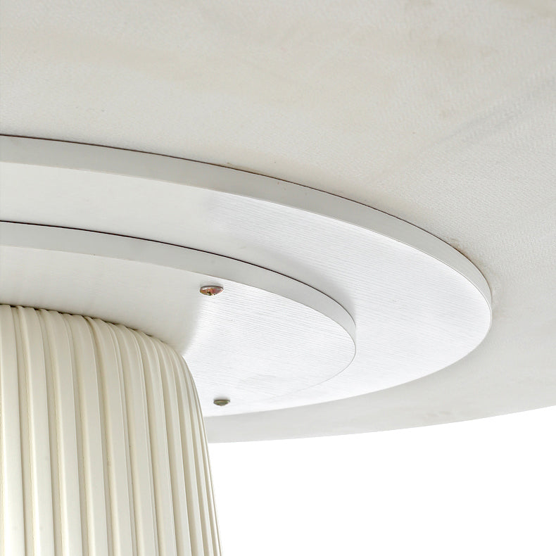 Glam Leather Dinette Set 1/3/4/5/7 Pieces Dining Table Set with Round Sintered Stone Top