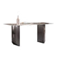 Modern Sintered Stone Dining Set Rectangle 1/2/5/7 Pieces Dining Area Table Set