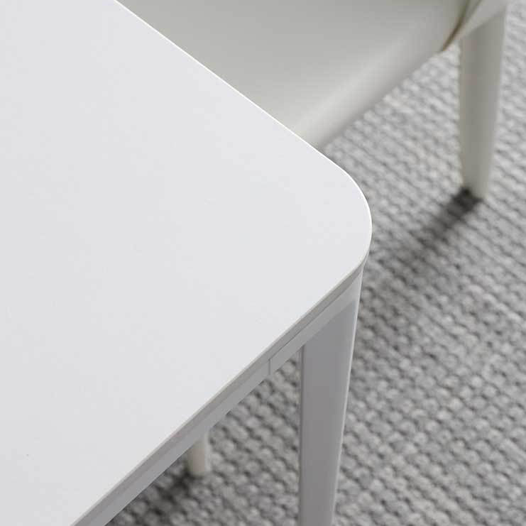 Esstisch-Set im Designer-Stil mit gesinterter Steinplatte, rechteckig, 1/2/4/5/6/7-teiliges Esstisch-Set