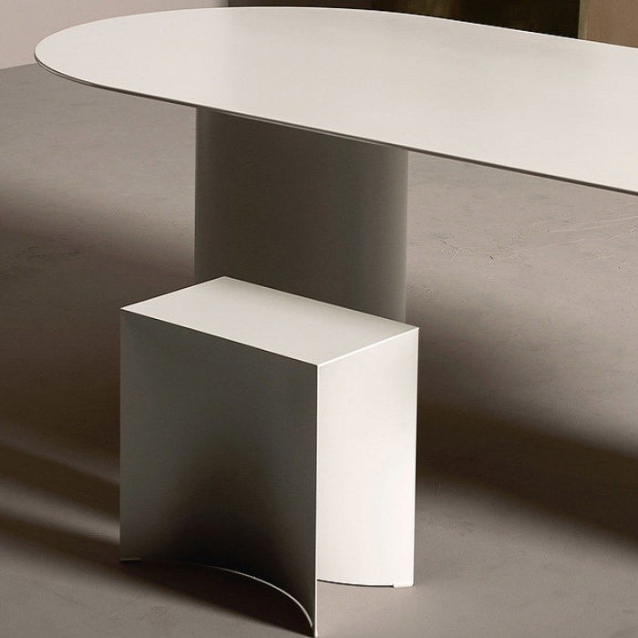 Oval Dining Table Simplicity Style Dinner Table for Home Kitchen Dinner