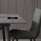 Modern Rectangle Dining Table Sintered Stone 4 Legs Table for Dining Room Clearhalo 'Dining Tables & Seating' 'Dining Tables' 'dining_table' 'furn' 'furn_dining_table' 'Furniture' 'Kitchen & Dining Furniture' 5207824