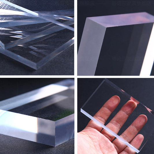 Mesa de comedor rectangular moderna Mesa base acrílica de piedra sinterizada blanca