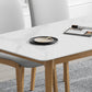 Rectangle 4 Legs Luxury Table Fixed Table with Sintered Stone
