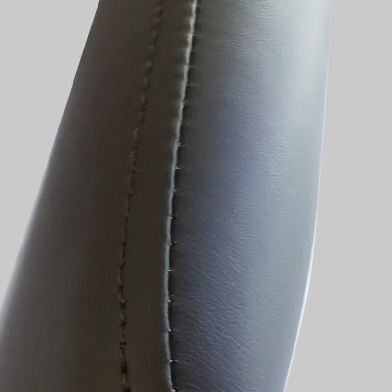 Sedie da pranzo in pelle contemporanea sedie da pranzo in metallo per uso domestico