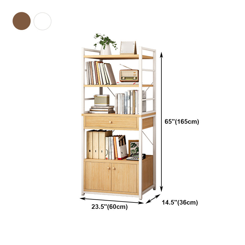 Bibliothèque de style contemporain vertical Open Backshelf pour le bureau à domicile
