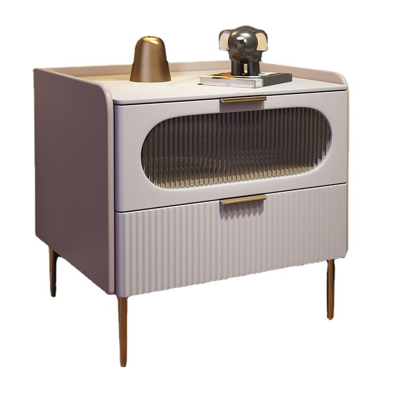 Modernismo comodino da letto per tavolini in legno massiccio