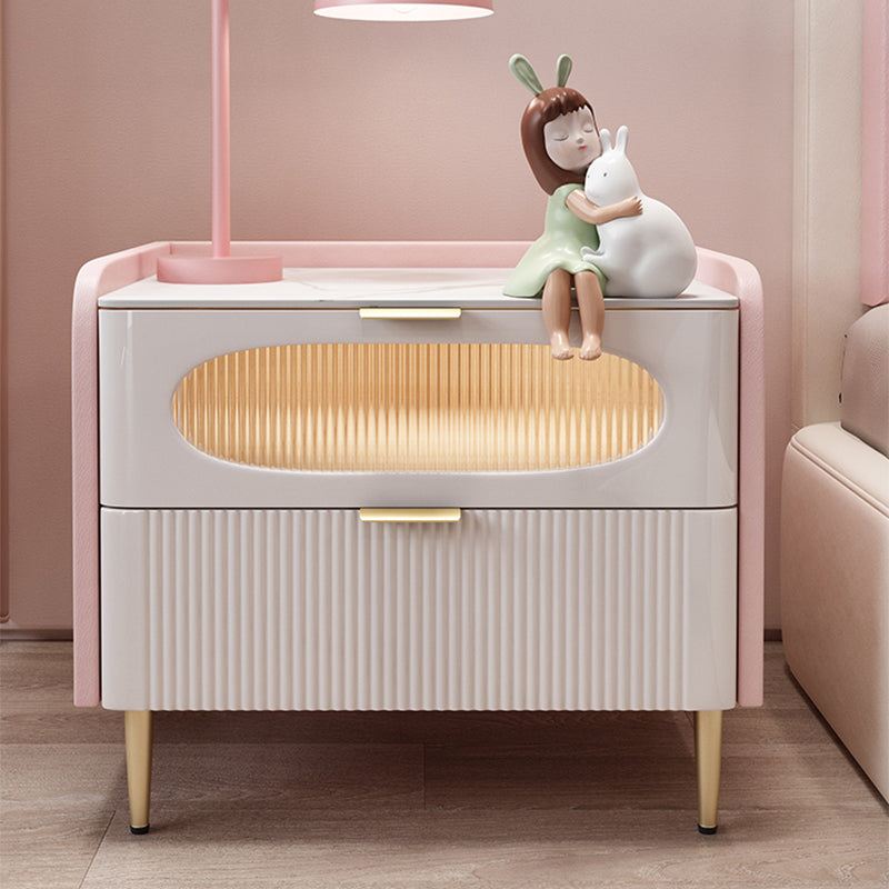 Modernismo comodino da letto per tavolini in legno massiccio