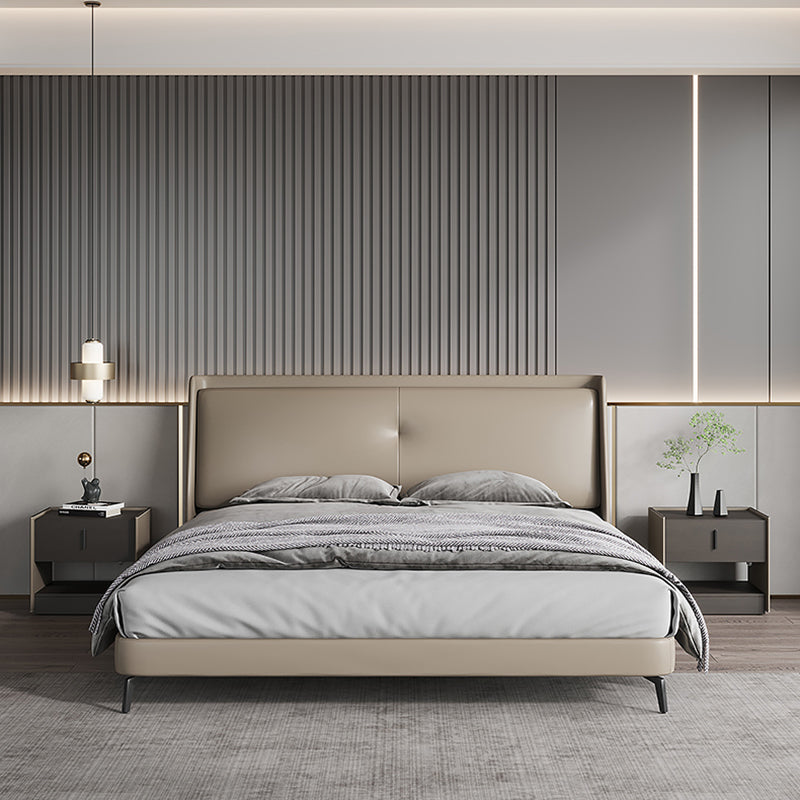 Cuero sintético contemporáneo 1 - Cajón nocturno de 20 "de altura