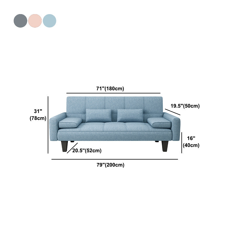 Contemporary Adjustable Sofa Convertible Sofa for Living Room, Apartment