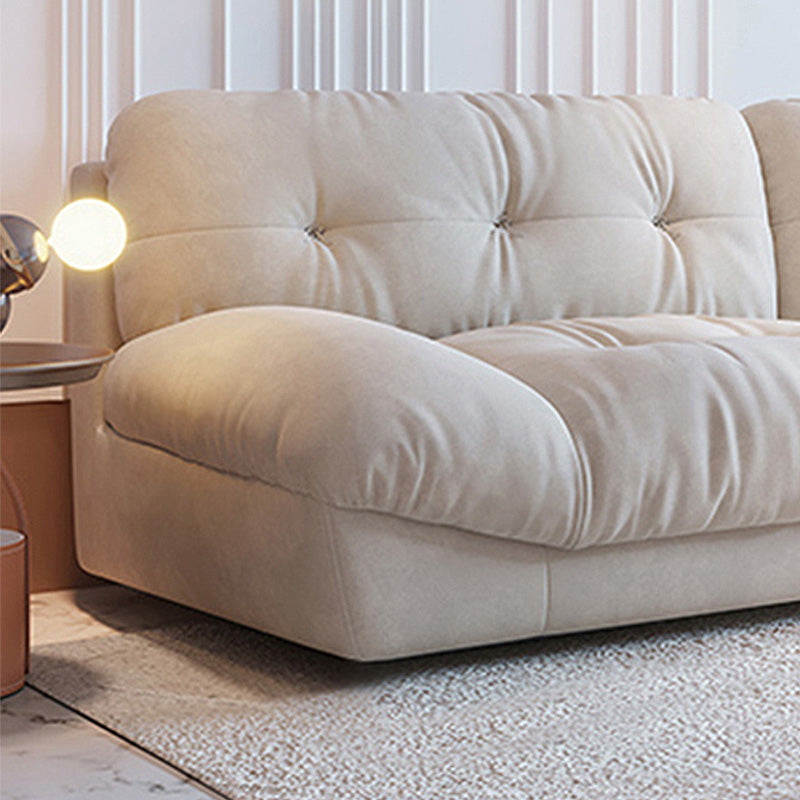 Sofá estándar con mechones 41.33 "D x 34.25" H Sofa sin brazo para sala de estar