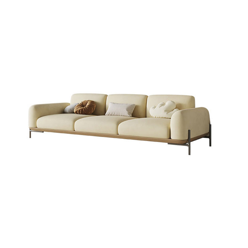 STANDE CONTEMPOURARY FUNX PELLE / VELVET SOFA DI SOTTO IN BEIGE