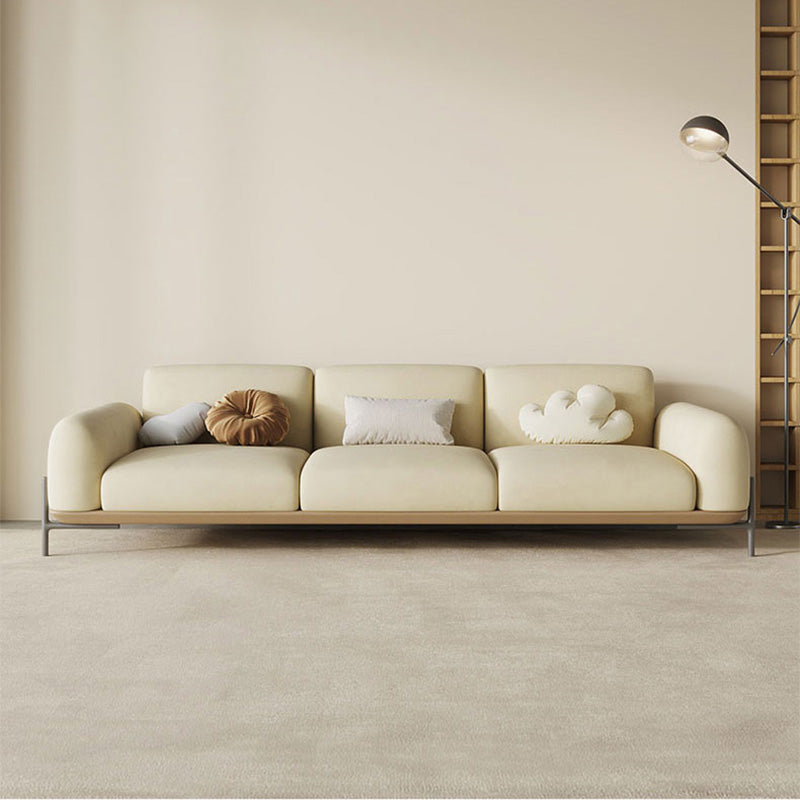 STANDE CONTEMPOURARY FUNX PELLE / VELVET SOFA DI SOTTO IN BEIGE