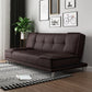 Contemporary Armless Adjustable Sofa Convertible Sofa for Living Room, Apartment